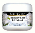 Extra Strength Bilberry Leaf 4:1 Extract Salve / Ointment