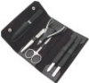 Manicure Set - Black Leather Case - 6 Implements