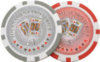 Clay Chips - 11.5 g - Set of 100 - Sparkling White