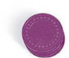 Plastic Chips - Set of 100 - Solid Purple