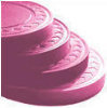 Plastic Chips - Set of 100 - Solid Pink