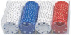 Professional Clay Chips - Assorted Colors - 11.5 g - Set of 100