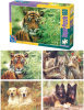 Super Puzzle - Animals - 160 Pieces - Package of 4
