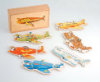 Wooden Puzzle Box - Airplane