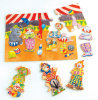 Deluxe Puzzle & Playboard - Clowns