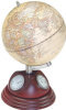 - ZooScape - Decorative Globe with Rotating Clock and Weather Station