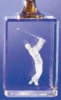 - ZooScape - Crystal Key Ring - Golfer