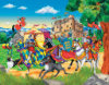Super-Sized Floor Puzzle - The King & His Knights - 24 Pieces