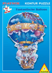 Hot Air Balloon - Contour Puzzle - 1000 Pieces