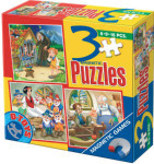 3 in 1 Magnetic Puzzle - Fairy Tales