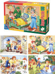 Super Puzzle - Fairy Tales - 100 Pieces - Package of 4