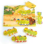 Deluxe Puzzle & Playboard - Caterpillars