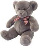 Cuddly Grey Teddy Bear