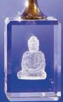 Crystal Key Ring - Buddha
