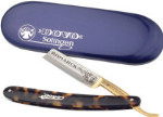 Straight Razor with Tortoise Shell Handle