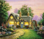 High Quality Collection - Cottage at Sunset - 1000 Pieces