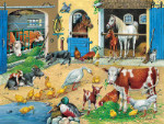 Super-Sized Floor Puzzle - Farm Life - 24 Pieces