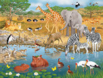 Wildlife In Africa - 60 Pieces