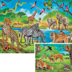 Jungle & Forest Animals - 20 Pieces - Set of 2