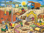 At the Building Site - 100 Pieces