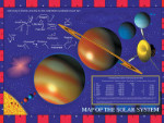 Solar System Map - 100 Pieces