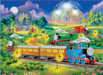 Thomas the Train At the Carnival - 100 Pieces - Glow In the Dark Puzzle