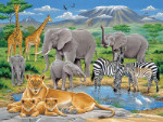 Animals In Africa - 200 Pieces