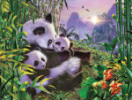 Panda Family - 200 Pieces