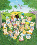 Cat's Club Bird Watching - 500 Pieces