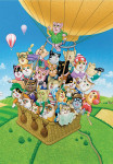 Cat's Club Hot Air Ballooning - 500 Pieces