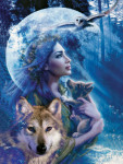 Goddess of the Wolves - 1000 Pieces