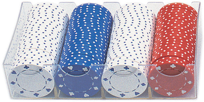 Professional Clay Chips - Assorted Colors - 11.5 g - Set of 100