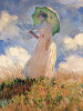 Monet, Girl With Parasol - 1000 Pieces