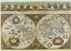 1665 World Map - 3000 Pieces