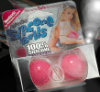 Agitating Silicone Balls - Pink
