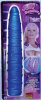 Jelly Benders Long Twister Dildo - Blue