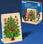 Scrambling Squirrel Wooden Game