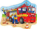 Big Fire Engine Floor Puzzle - 20 Pieces