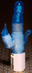 Blue Crystal 3-Way Vibrator