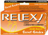 Relex Flavored Lubricated Latex Condoms - Secret Garden - 12 Pack
