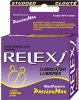 Relex Studded Lubricated Latex Condoms - Passion Max - 3 Pack