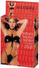 Allure Leather - Patent Leather Bikini Teddy - Black - One Size