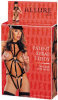 Allure Leather - Patent Leather Strap Teddy - Black - One Size