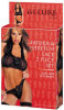 Allure Leather - Leather & Stretch Lace 2 Piece Set - One Size