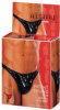 Allure Leather - Men's Patent Leather Thong - Red - One Size
