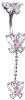 Pink Butterfly Dangle