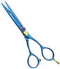 Blue Stone Scissors with Offset Handles - 6" - BLU-6