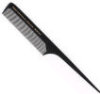 Tail Comb - 100% Hard Rubber - Wide Saw-Cut - #188
