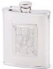 King of Hearts Flask - Black - 6 Ounces by Zooscape.com