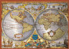 World Map - 1000 Pieces - Gold Foil & Metallic Colors